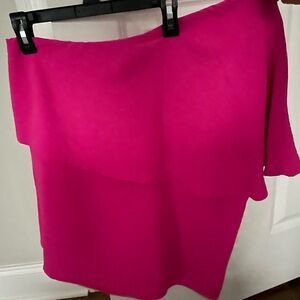 JODIFL Pink Off-Shoulder Top